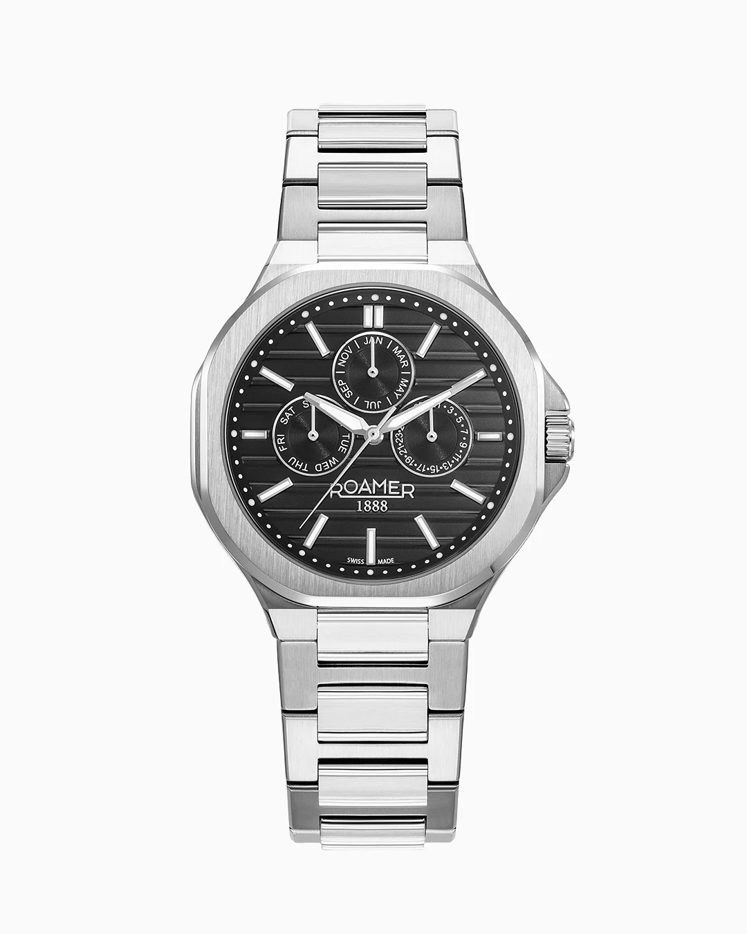 Black Dial Men's Swiss Watches